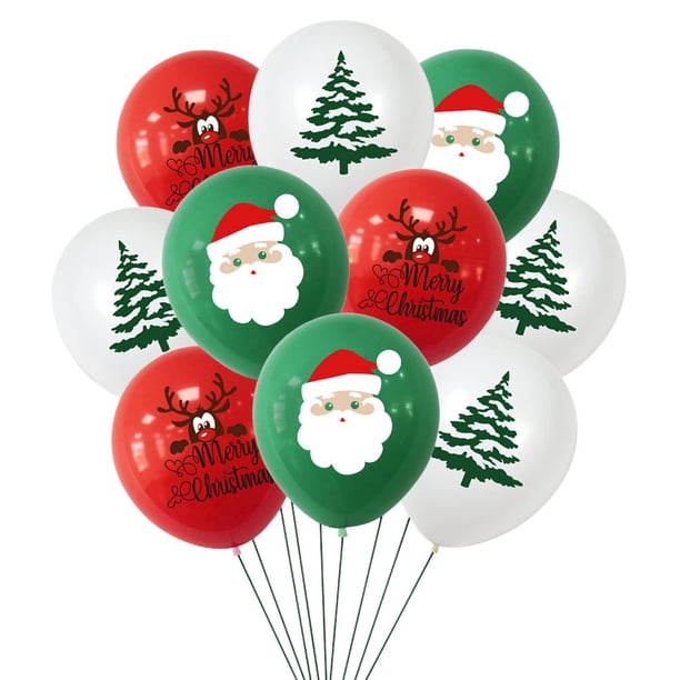 EeaseMX 10 globos para fiestas, suministros para baby shower, bodas, cumpleaños, fiestas de Navidad.