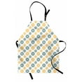 thumbnail image 1 of Garden Apron Lively Cute Wildflowers Daisies Retro Fashion Spring Nature Print, Unisex Kitchen Bib Apron with Adjustable Neck for Cooking Baking Gardening, Almond Green Apricot Mustard, by Ambesonne, 1 of 3