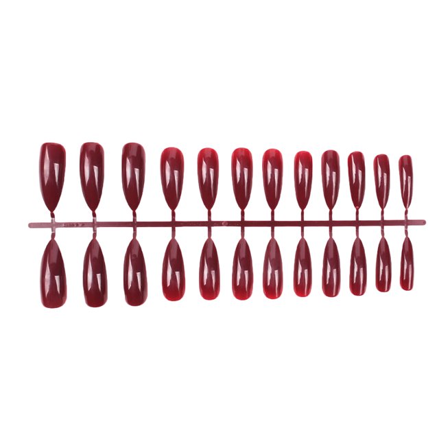Consejos de uñas Irfora 24 piezas puntas de uñas puntiagudas uñas postizas para extensión de uñas salón de manicura uso de bricolaje Irfora Consejos de uñas