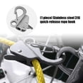 thumbnail image 6 of Stainless Steel Boats Fastener Holder Spring Hook Quickly release Anchors Hook, 6 of 11