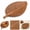 Tpye2, variant on Hand-Carved Walnut Wood Leaf Serving Tray, Decorative Wooden Platter for Fruit, Snacks and Home Decor