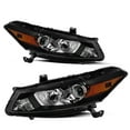 thumbnail image 1 of For 2008-2012 Honda Accord Coupe Projector Halogen Headlights Assembly Pair, 1 of 1