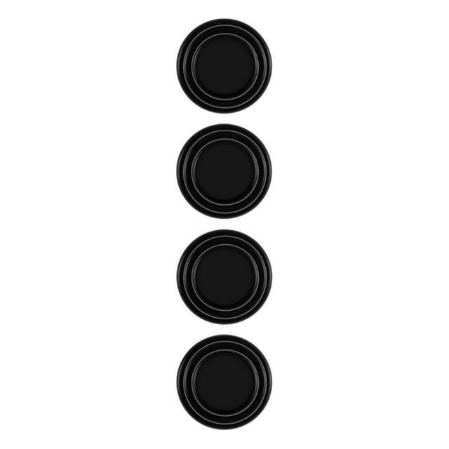 koolsoo Joint Anti-Collision Universel pour Porte de Voiture 4x Noir Sans Panneau