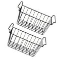 thumbnail image 5 of yotijay 2 Pieces Freezer Storage Basket Pantry Organization Container Large Storage Rack 41.5cmx24.5cmx20cm, 5 of 9
