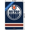 thumbnail image 3 of NHL Edmonton Oilers - Logo 21 Wall Poster with Pushpins, 14.725" x 22.375", 3 of 6