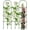 Green, variant on Garden Trellis for Climbing Plants Outdoor, 47.2" H*35.4" W Rustproof Sturdy Garden Arch Trellis for Potted Climbing Cucumber Tomato Rose Vegetable Flower Plant Trellises