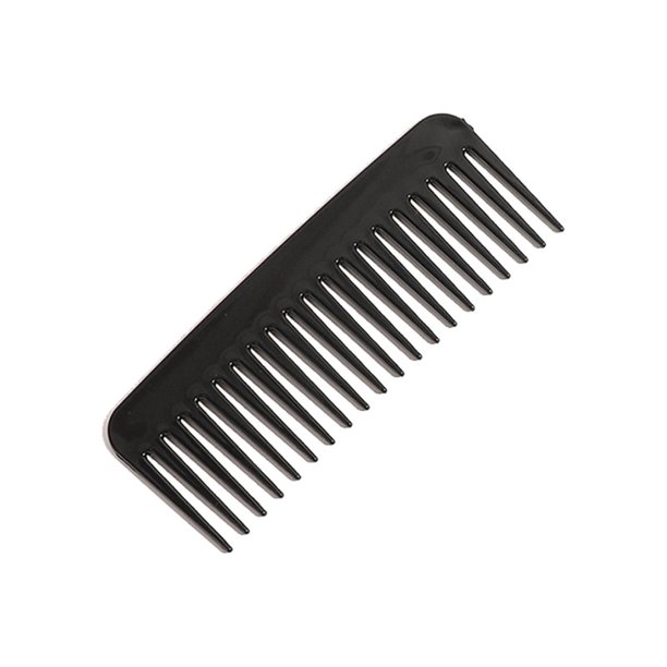 Peine de masaje de dientes anchos, antiestático, fácil de limpiar, para peinar el cabello, herramientas de peluquería