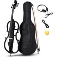 thumbnail image 1 of Violonchelo Eléctrico Ktaxon 4/4 Tamaño Completo con Accesorios Negro, 1 of 7