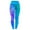 Blue, variant on Odeerbi Yoga Full Length Pants for Women 2025 Girls Leggings Skinny Tie-dyed Printed High Waist Stretchy Tights Trouser Yoga Pants Blue