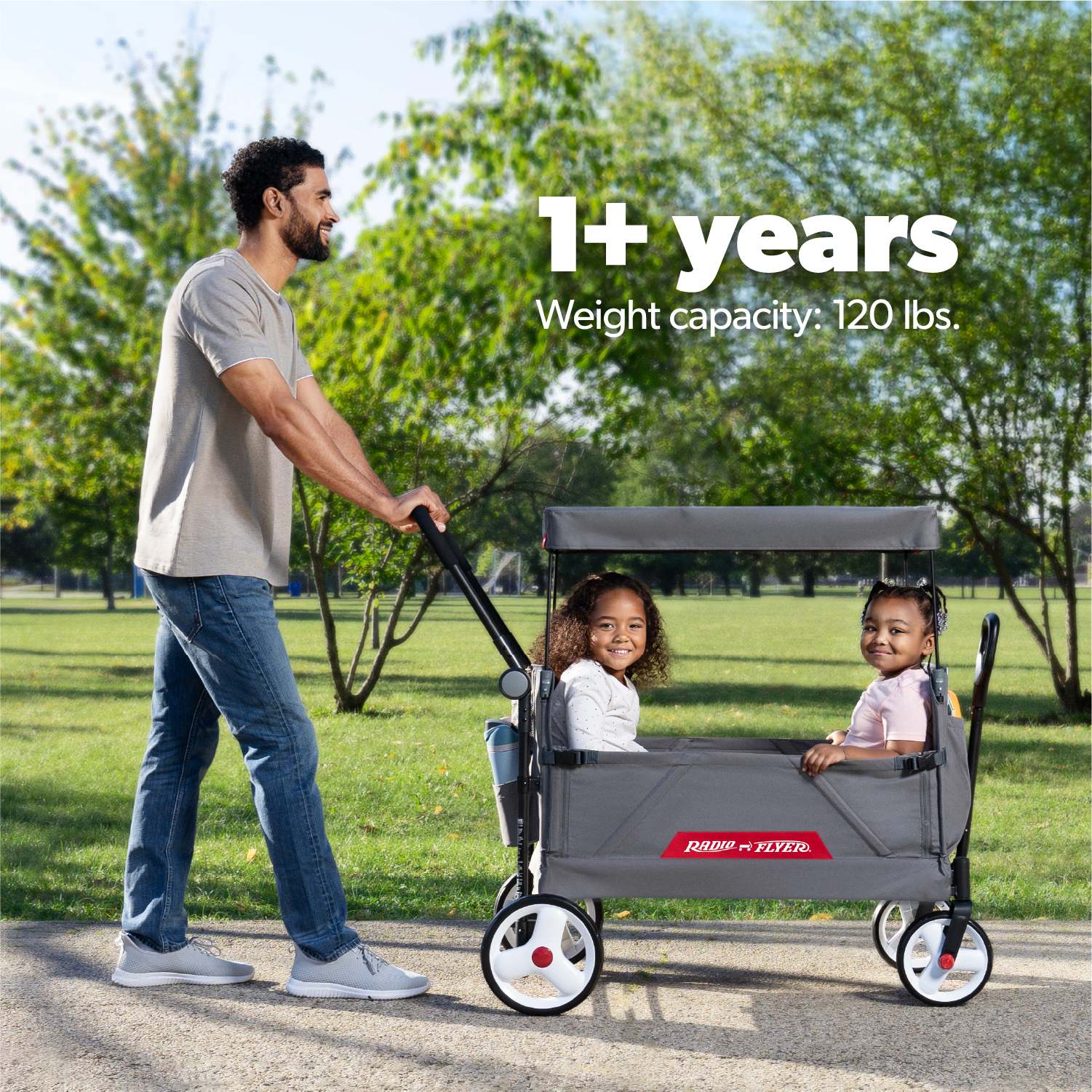 Radio Flyer Compass Stroll 'N Wagon photo 2