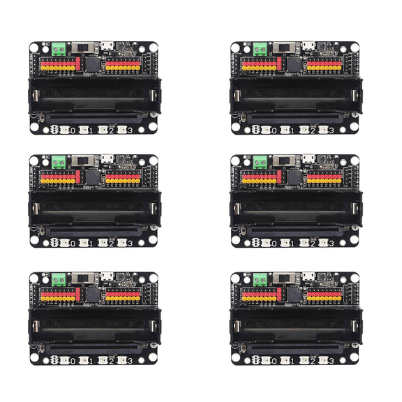 6X Micro: Bit Expansion Board Robotbit V2.0 Supports Makecode Offline Programming for Extension Board Robotbit