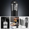 thumbnail image 4 of Auto Shut-Off 12V/24V Car Heated Cup - Stainless Steel Insulated Travel Mug with Temperature Control & Anti-Spill Lid, Leak-Proof Design for Truck/SUV/RV (Includes 110cm DC Power Cord) black, 4 of 9