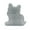 Gray, variant on Melii Cat Snackle Food Container
