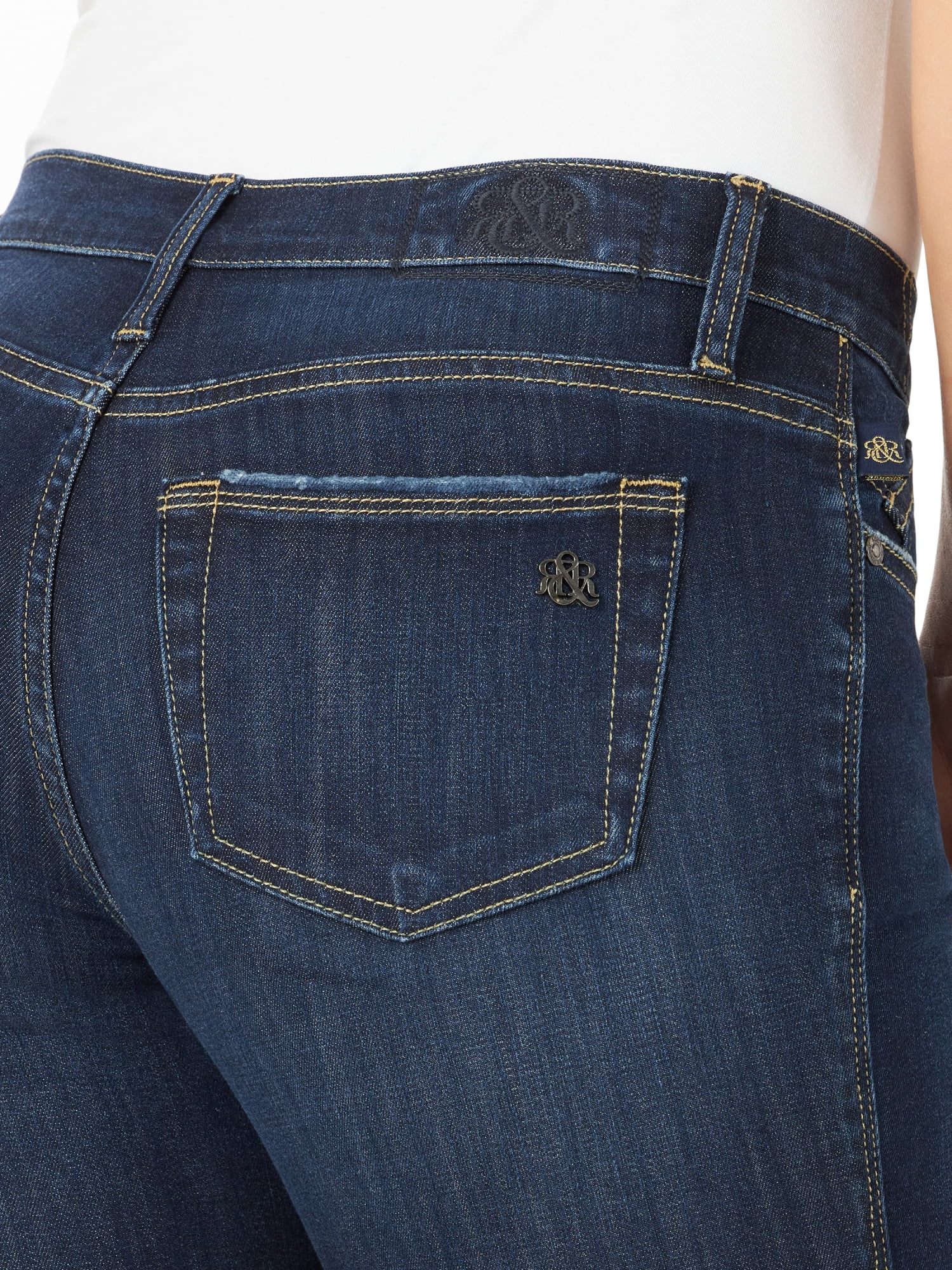 Rock & Republic Womens Denim Rx Berlin Mid Rise Skinny Jean