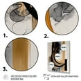 thumbnail image 3 of Designart Gold Touch Art Deco II Canvas Wall Art, 3 of 5