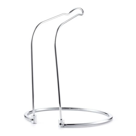 LAZIOEGR Spinning Reel Rack Silver BL-042 Fishing Gear Stand Holder Display Shelf Accessory for Saltwater Freshwater 7.48 inches / 19 cm