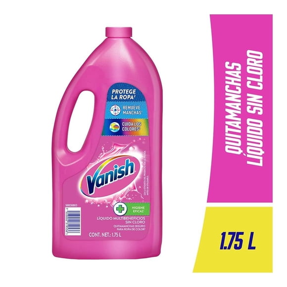 Quitamanchas Vanish multiusos líquido para ropa de color 1.75 l