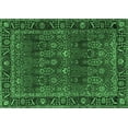 thumbnail image 1 of Ahgly Company Indoor Rectangle Persian Emerald Green Traditional Area Rugs, 4' x 6', 1 of 4