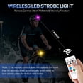 thumbnail image 2 of 6PCS Wireless LED Lights for car，with Remote Control, high Brightness Wireless led Strobe Light 8 Colors USB Charge IP65 Waterproof Anti-Collision for Car Motorcycle Aircraft Bike (6), 2 of 7