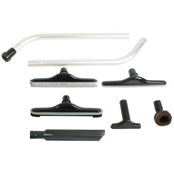 Cen-Tec Systems Complete Backpack Vacuum Attachment Kit w/ 2-Piece S-Wand, Floor Brush, and Squeegee Tool