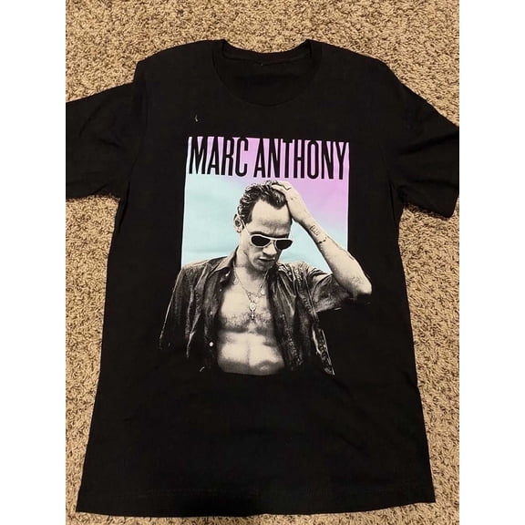 Hot Marc Anthony Black Music T-Shirt Cotton Unisex S-234XL