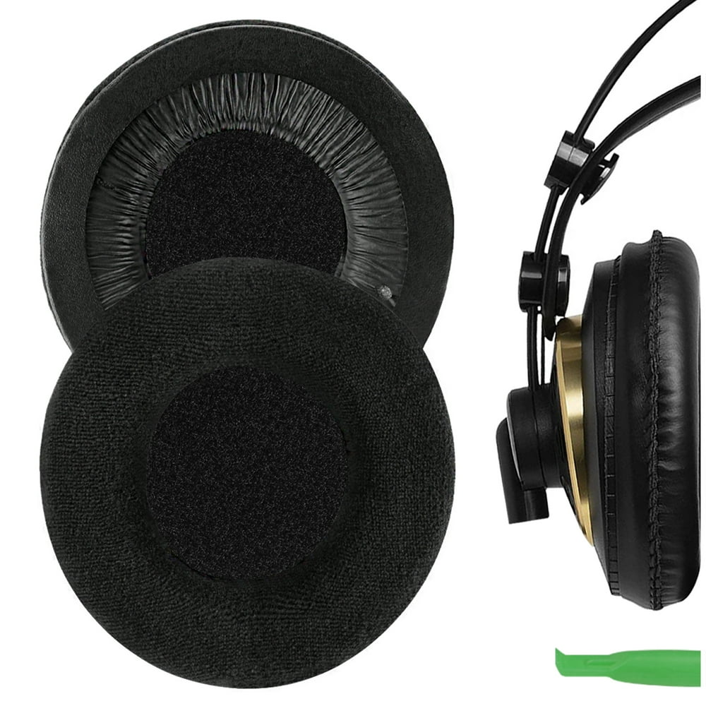 Geekria Comfort Velour Replacement Ear Pads for AKG K240, K240S, K240