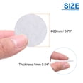 thumbnail image 2 of 200Pcs Felt Circles for Crafts 13/16 Inch Felt Pads for DIY Handcraft White, 2 of 6