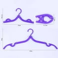 thumbnail image 4 of Portable Folding Plastic Clothing Coat Hanger Multifunctional Travel Foldable Drying Rack ;Multifunctional Travel Hanger Children Clothes Drying Rack, 4 of 4