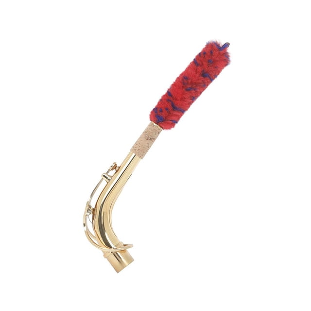 Cepillo de limpieza para clarinete Cepillo para doblar el cuello Cepillo para tiras Herramienta de limpieza para saxofón