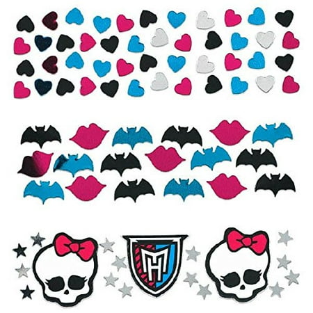 Freaky Fab Monster High Birthday Party Confetti Mix Decoration 1