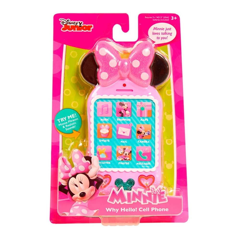 Disney Junior Telefono Minnie Juguete Kit Celular De Juguete Just