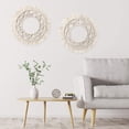 thumbnail image 4 of NineClouds Round Macrame Wall Hanging， Hand-Woven Bohemian Wall Hanging, 32*32 - Style 2, 4 of 4