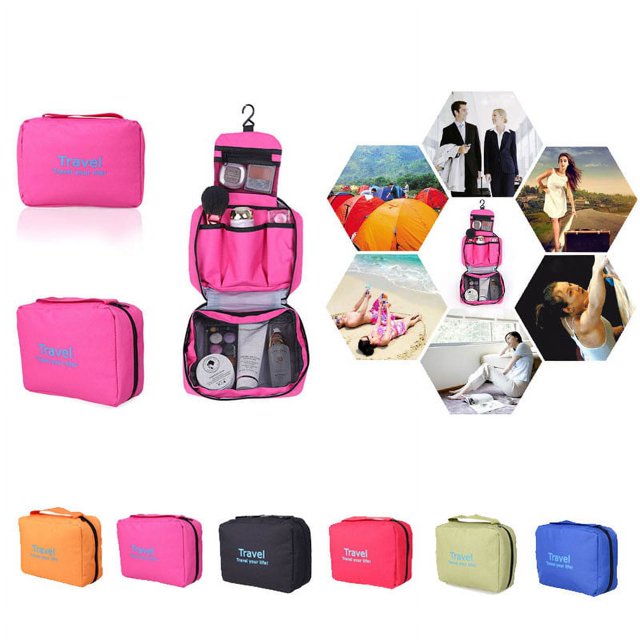 onlyliua Oferta Por Tiempo Limitado Necessary Viaje para Cosméticos, Maquillaje, Organizador de Bolsos, Bolsa de Lavado Colgante