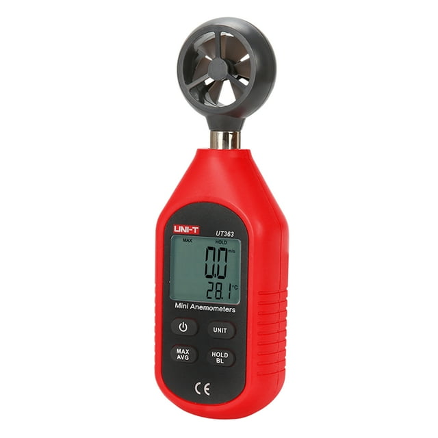 UNI-T Anemometer,Speed Wind Lcd Display Uni T Speed Handheld Speed Measurement Air Speed Anemometer Wind Handheld Anemometer Tester Ut363 Speed Display Handheld Speed Temperature Anemometer Speed
