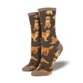 thumbnail image 1 of Chaussettes Graphiques Golden Retrievers pour Femmes, 1 of 2