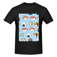thumbnail image 4 of Bingfone Kawaii Sushi Men'S Loose Fit Short-Sleeve Pocket T-Shirt, 4 of 7