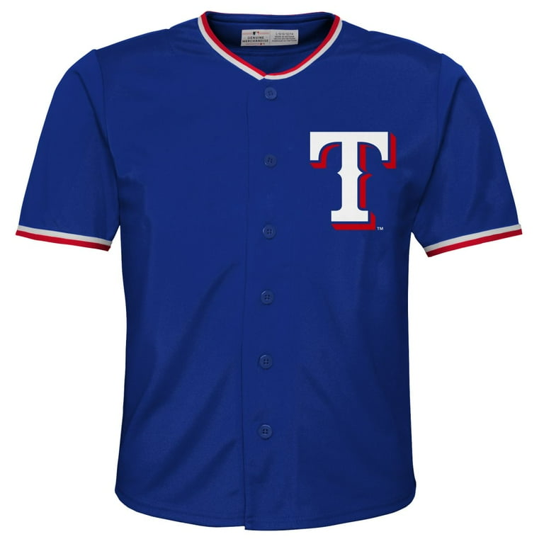 Texas Rangers MLB Boys Short Sleeve Player Jersey Seager