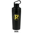 thumbnail image 2 of Batman Official Batman Robin R Logo Pattern 18 oz Insulated Water Bottle, Leak Resistant, Vacuum Insulated Stainless Steel with 2-in-1 Loop Cap, 2 of 7