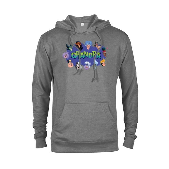 Disney Villain Squad Family Trip Vacation Reunion Grandpa - Pullover Hoodie for Adults - Customized-Graphite Heather