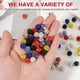 thumbnail image 5 of Cuentas de Strass para Hacer Joyería, Cuentas Redondas Brillantes Tipo Disco Gris Oscuro 50 Pcs, 5 of 6