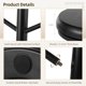 thumbnail image 5 of Árbol para tazas, 8 ganchos, soporte para tazas de café con base giratoria de 360°, soporte para tazas de café, soporte para tazas, estación organizadora para cocina, cafetería, bar, oficina, 5 of 7