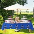 thumbnail image 7 of Gatherfun Graduation Decorations 2026, Congrats Grad Table Cover for Graduation Party Supplies, 3 pcs Class Blue Tablecloths, 54x108 Inch, 7 of 7
