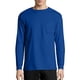 Hanes Men's Authentic Long Sleeve Pocket Tee - Walmart.com