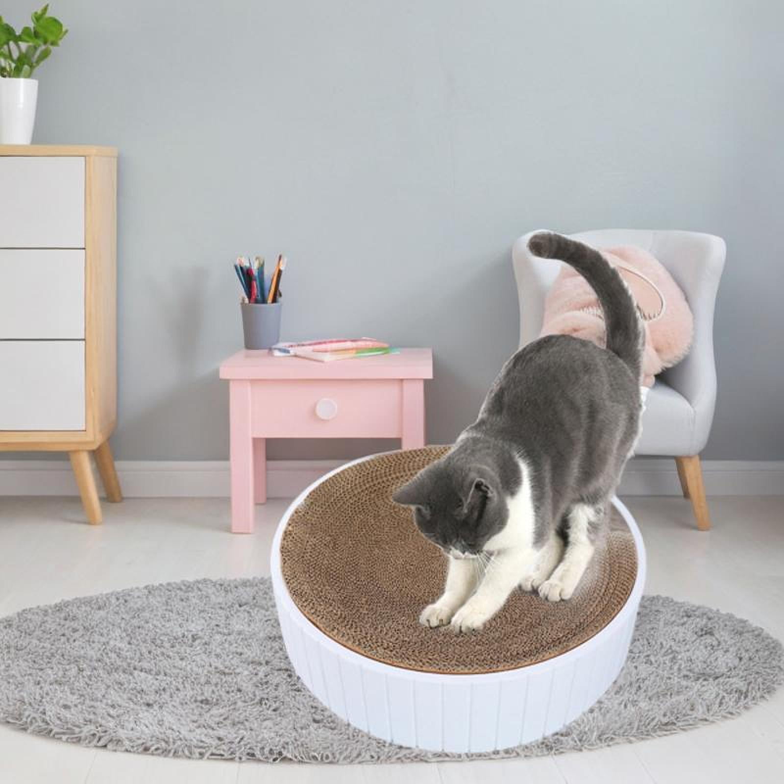Stgfyxgs Cats Scratcher Bowl Scratch Pad Nest for Indoor Cats Small Medium Large Cats