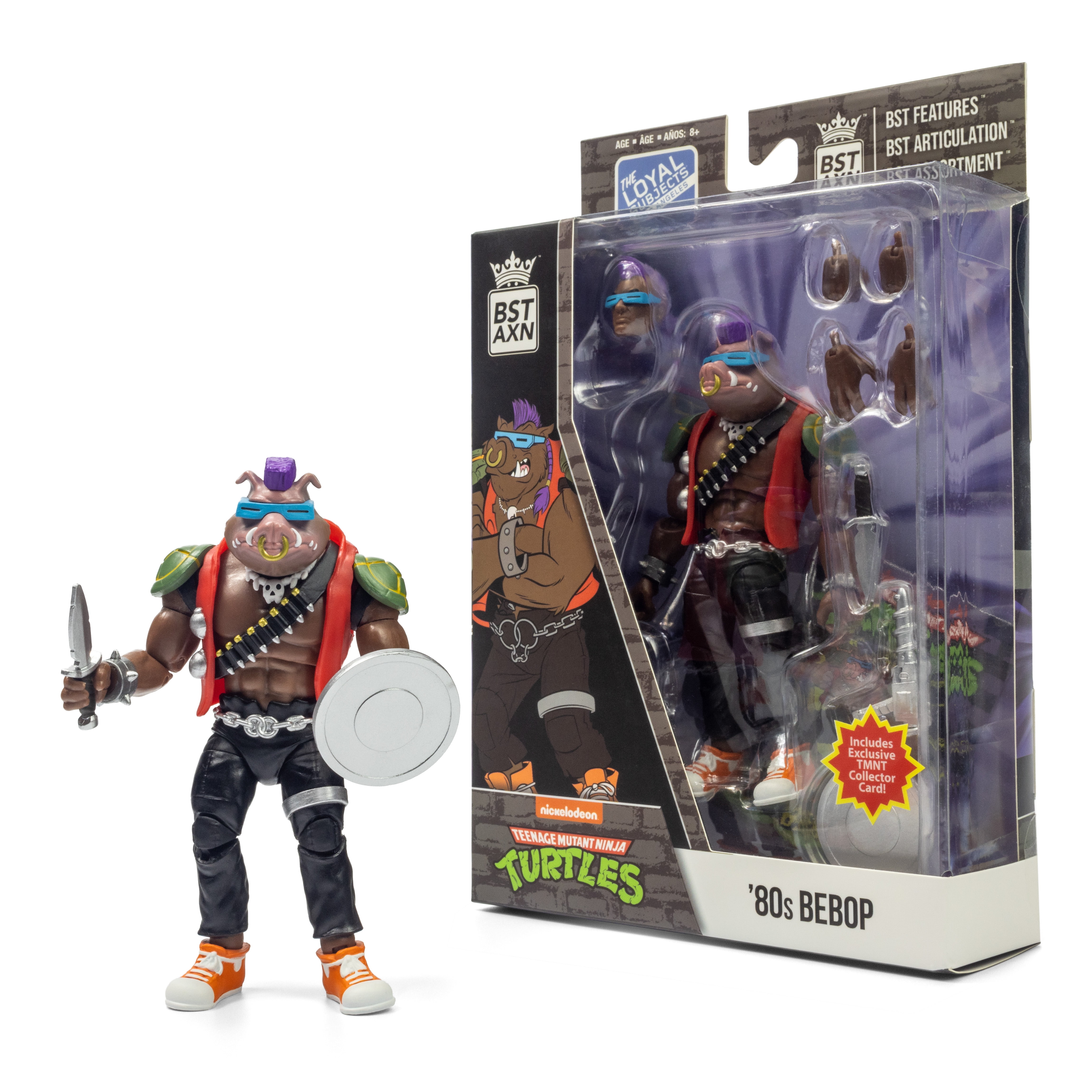 【激レア/未開封】パペットマスター 3体セット フルムーントイズ製 初期版 The Loyal Subjects, TMNT Action Figure, Wave 3 BeBop 80's 5