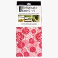 thumbnail image 4 of DII Non Adhesive Cut to Fit Machine Washable Fridge Liner For Drawers, Bins, Trays, Protect Produce, Set of 6, 12 x 24" - Tango Red Dahlia, 4 of 7