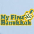 thumbnail image 2 of CafePress - My First Hanukkah Infant Bodysuit - Baby Light Bodysuit, Size Newborn - 24 Months, 2 of 4