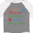 thumbnail image 4 of Inktastic Hacker Like Daddy Boys or Girls Long Sleeve Baby Bodysuit, 4 of 5
