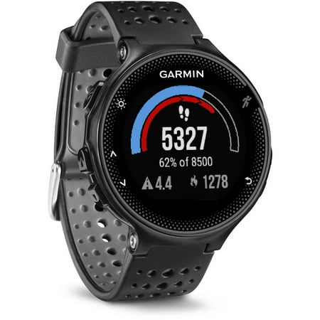 Garmin Forerunner 235 GPS Heart Rate Running Training Sport Watch, Black/Gray