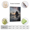 thumbnail image 2 of Inspirational Quotes Dsalma 139 14 Wall Art Bible Poetry Verses Framed Canvas Wall Art for Home Living Room Farmhouse Wall Decor Poster 08x10inch(20x25cm), 2 of 5